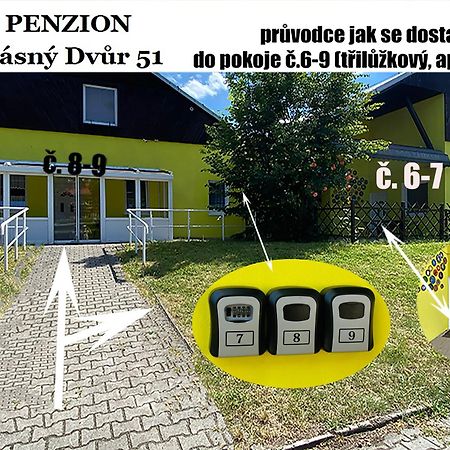 Penzion Krásný Dvůr Esterno foto