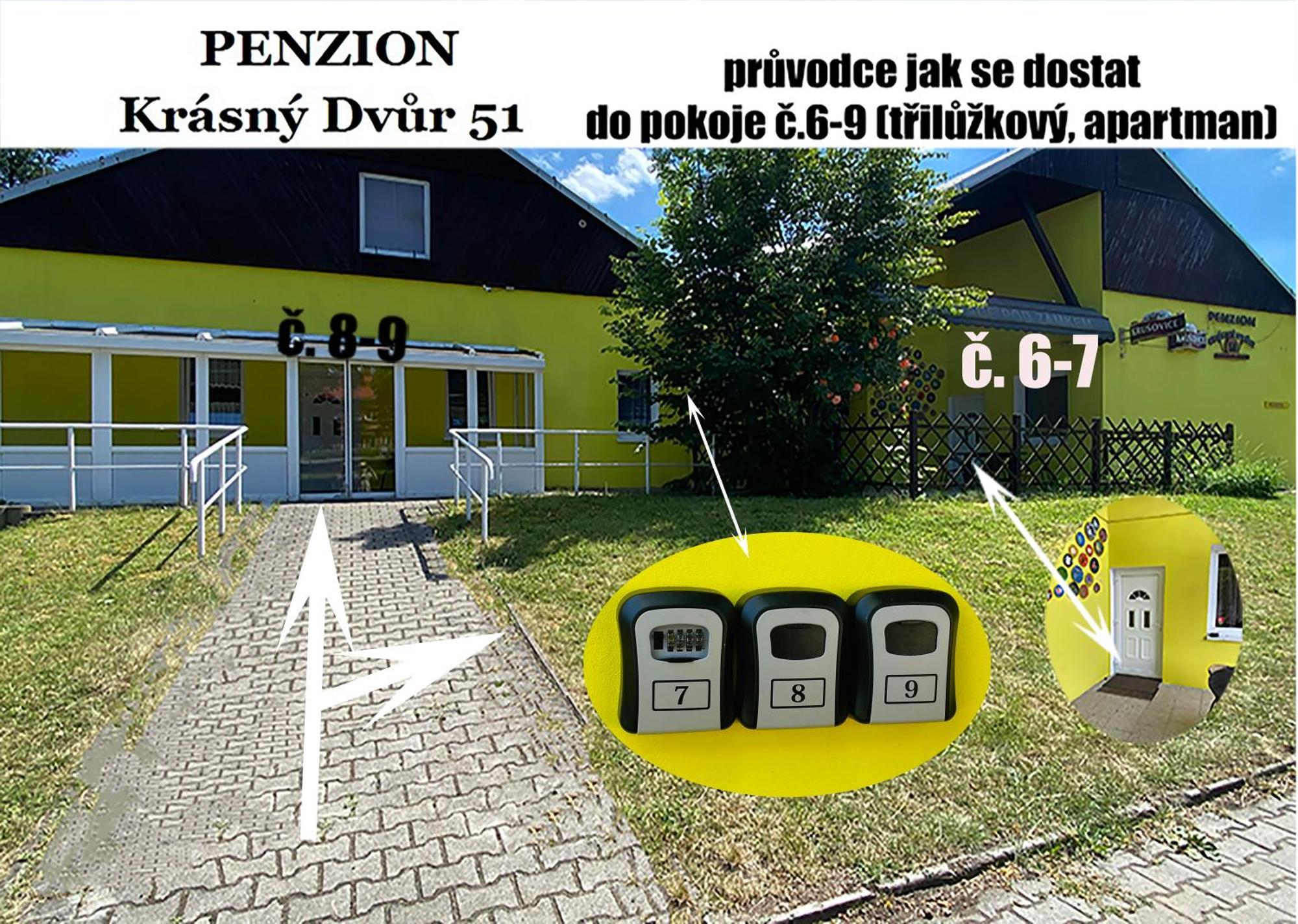 Penzion Krásný Dvůr Esterno foto